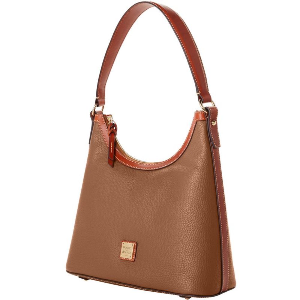 Dooney & Bourke Pebble Grain Hobo Shoulder Bag - Sand - Picture 2 of 4